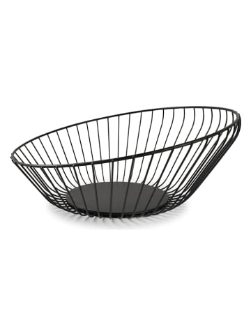 Salt and Pepper Dekokorb "Loft" in Schwarz - (H)14 x Ø 33 cm