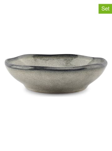 Salt and Pepper 4er-Set: Schalen "Capri" in Blau/ Grün - Ø 14,5 x (H)4 cm