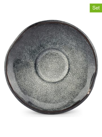Salt and Pepper Filiżanki (4 szt.) "Capri" w kolorze niebiesko-zielonym do mokki - Ø 11 cm
