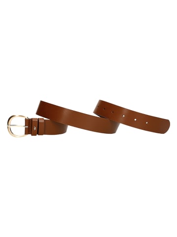 Wojas Leder-Gürtel in Hellbraun