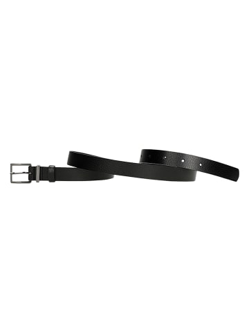 Wojas Leder-Gürtel in Schwarz