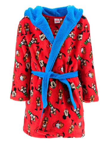 Disney Mickey Mouse Badjas "Mickey" rood/blauw