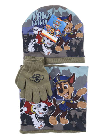 Paw Patrol 3-delige winteraccessoire set "Paw Patrol" meerkleurig