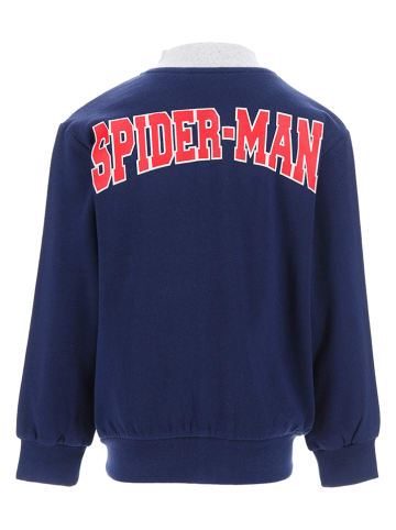 Spiderman Sweatvest "Spiderman" donkerblauw/grijs
