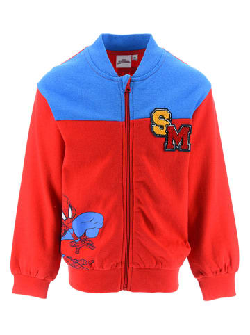 Spiderman Sweatjacke "Spiderman" in Rot/ Blau