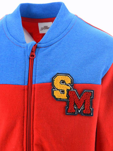 Spiderman Sweatvest "Spiderman" rood/blauw