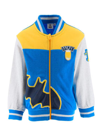 Batman Sweatvest "Batman" blauw/geel/wit