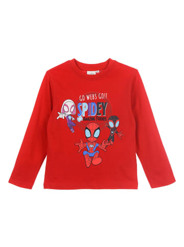 Spidey and his amazing friends Longsleeve "Spidey & his amazing friends" in Rot