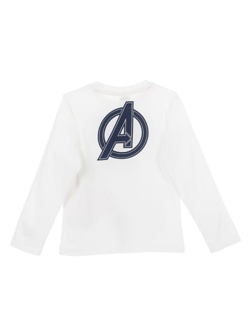 Avengers Longsleeve "Avengers Classic" wit/blauw
