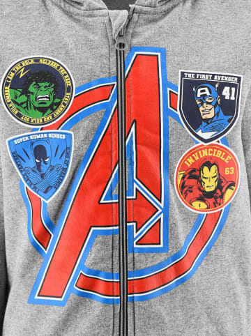 Avengers Sweatvest "Avengers Characters" grijs/meerkleurig