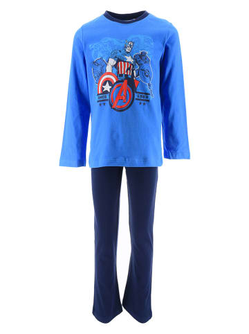 Avengers Pyjama "Avengers Classic" in Blau