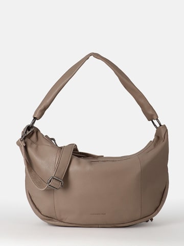 FREDs BRUDER Leren shopper lichtbruin - (B)50 x (H)28 x (D)10 cm