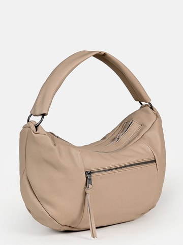 FREDs BRUDER Leren shopper beige - (B)50 x (H)28 x (D)10 cm