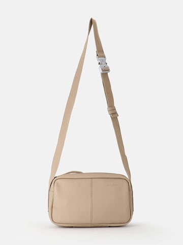 FREDs BRUDER Leren schoudertas beige - (B)24 x (H)13 x (D)9 cm