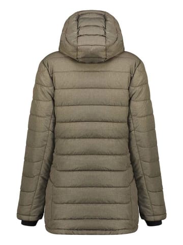 Geographical Norway Płaszcz pikowany "Astana" w kolorze khaki