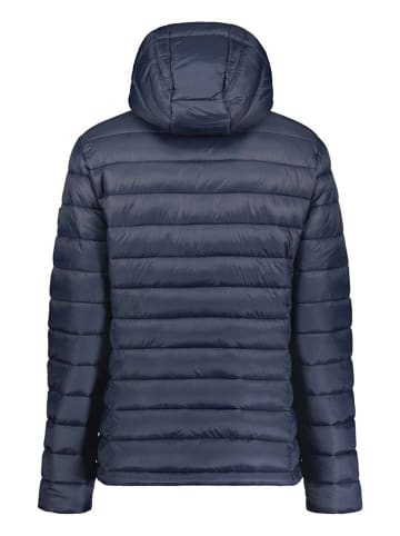 Geographical Norway Doorgestikte jas "Bubulle" donkerblauw