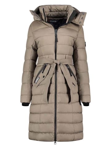 Geographical Norway Wintermantel "Cabima" in Taupe