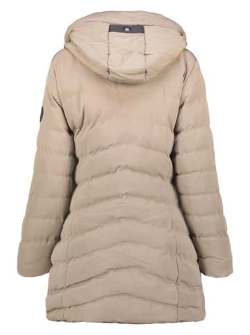 Geographical Norway Płaszcz pikowany "Clarisal" w kolorze beżowym