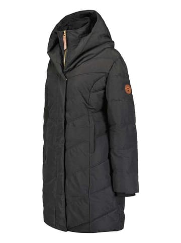 Geographical Norway Doorgestikte mantel "Djamila" zwart