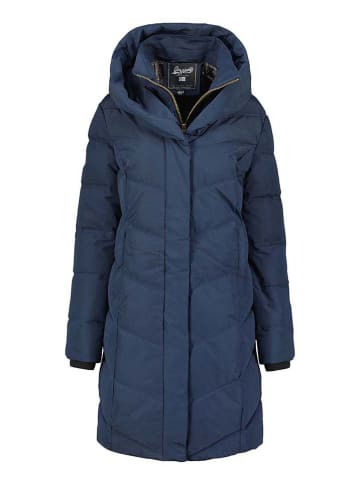 Geographical Norway Steppmantel "Djamila" in Dunkelblau