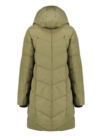 Geographical Norway Doorgestikte mantel "Djamila" kaki