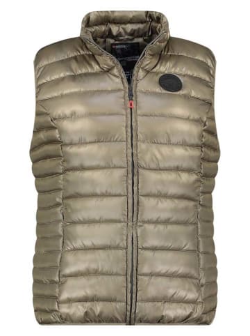 Geographical Norway Doorgestikte bodywarmer "Annecy" goudkleurig
