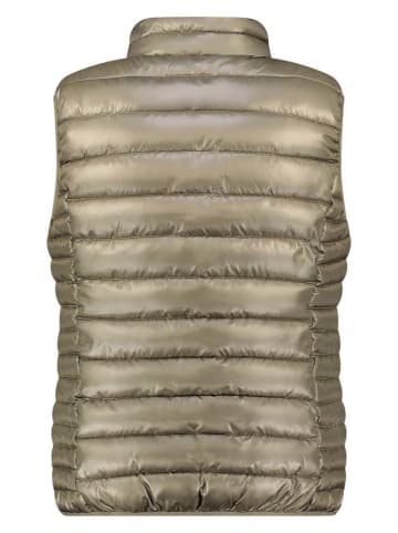 Geographical Norway Doorgestikte bodywarmer "Annecy" goudkleurig