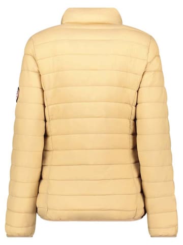 Geographical Norway Doorgestikte jas "Atika" geel