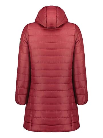 Geographical Norway Doorgestikte mantel "Atika" bordeaux
