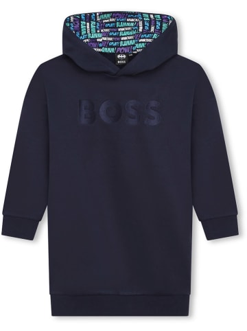 Hugo Boss Kids Sweatkleid in Dunkelblau