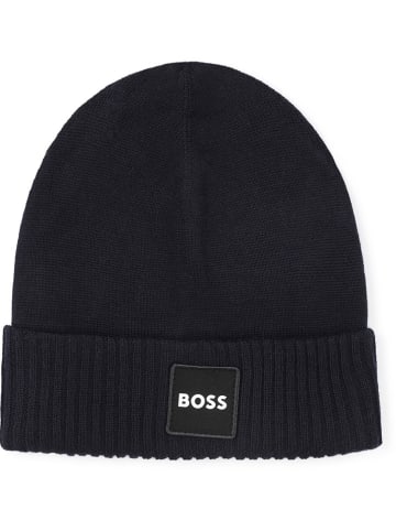 Hugo Boss Kids Beanie in Schwarz