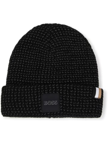 Hugo Boss Kids Beanie in Schwarz