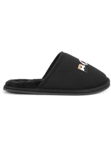Hugo Boss Kids Hausschuhe in Schwarz