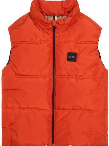Hugo Boss Kids Steppweste in Orange