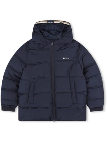 Hugo Boss Kids Steppjacke in Dunkelblau