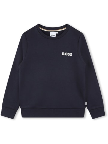 Hugo Boss Kids Sweatshirt in Dunkelblau