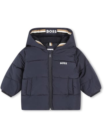 Hugo Boss Kids Steppjacke in Dunkelblau