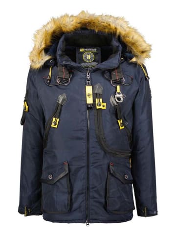 Geographical Norway Parka "Agaros" w kolorze granatowym