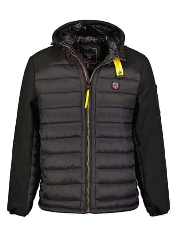 Geographical Norway Steppjacke "Abator" in Schwarz