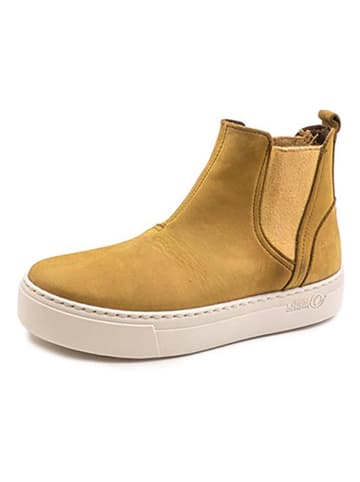 natural world Leder-Chelsea-Boots in Hellbraun