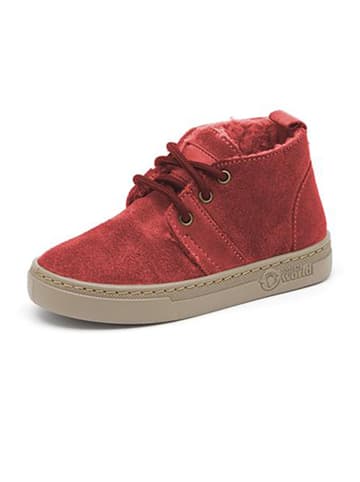 natural world Leder-Boots in Rot