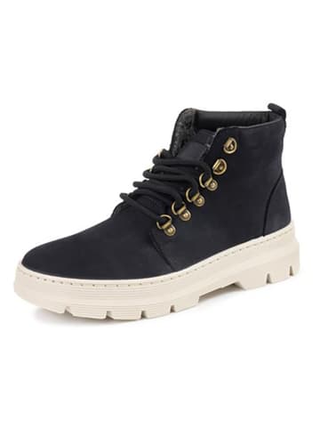 natural world Leder-Boots in Schwarz