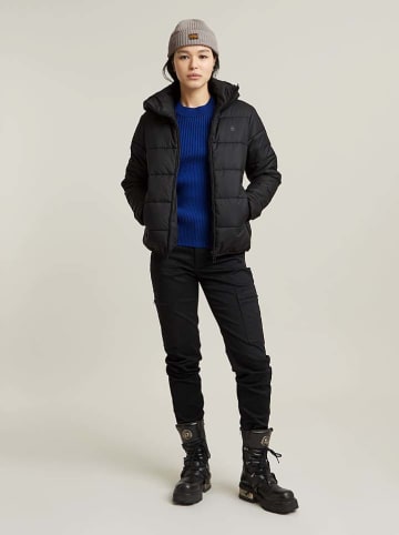 G-Star Steppjacke in Schwarz