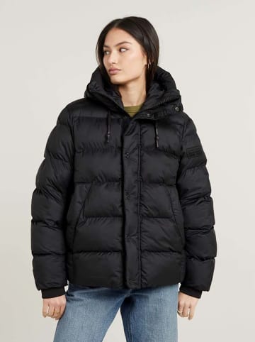 G-Star Steppjacke in Schwarz