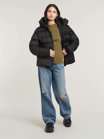 G-Star Steppjacke in Schwarz