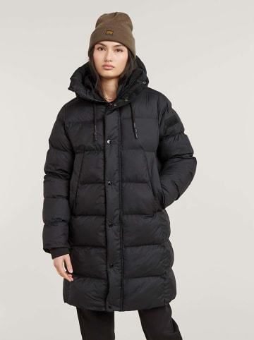 G-Star Steppmantel in Schwarz