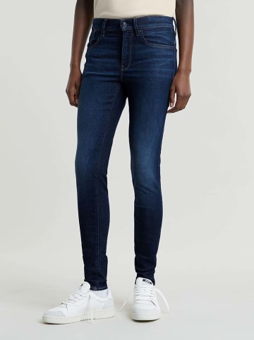 G-Star Dżinsy - Skinny fit - w kolorze granatowym