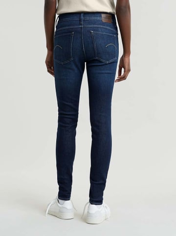 G-Star Dżinsy - Skinny fit - w kolorze granatowym