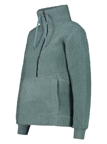 CMP Bluza polarowa w kolorze turkusowym