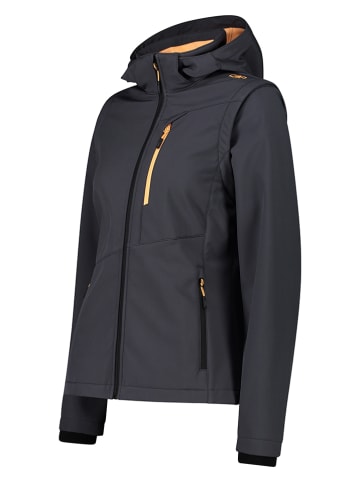 CMP 2in1-Softshelljacke in Anthrazit
